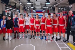 Международные матчевые встречи по боксу среди юношей 15-16 лет
