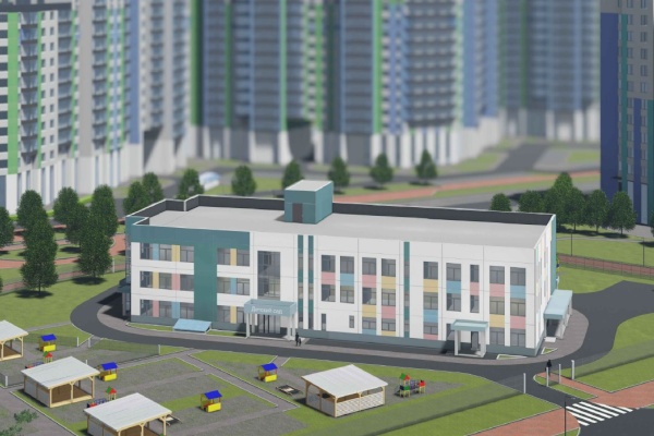 В Красносельском районе на улице Маршала Захарова построят новый детский сад