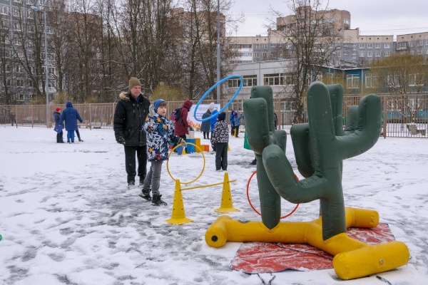 В выходные прошло физкультурное мероприятие «Спортивный двор»