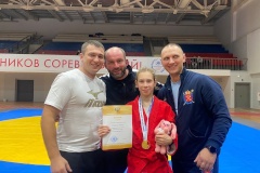 Самбистка Таисия Ротанова стала Чемпионкой Первенства России U-14