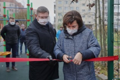 Спортивная площадка на Пулковском шоссе, 97 открыта после реконструкции