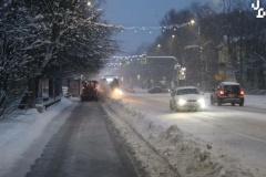 В новогодние каникулы снежная уборка Курортного района проходила в круглосуточном режиме