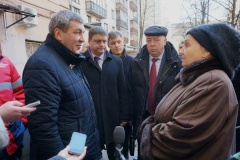 Игорь Албин провел «выездной четверг» на Васильевском острове