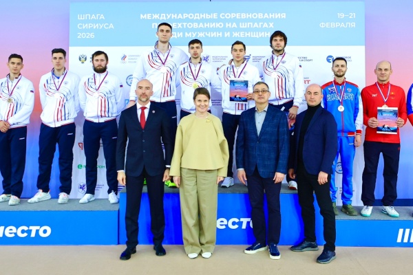 Две медали шпажиста Выборгского района на международном турнире по фехтованию