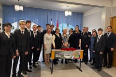 В школе Красногвардейского открыли «Парту Героя» имени участника Великой Отечественной войны, майора авиации, уроженца Донецкой области Константина Борщёва