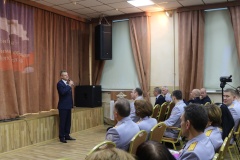 В Суворовском военном училище МВД РФ поздравили сотрудников органов внутренних дел