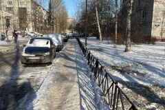 В Московском районе проверили качество уборки снега