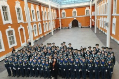 Учащиеся 493 школы Кировского района торжественно приняли клятву кадета