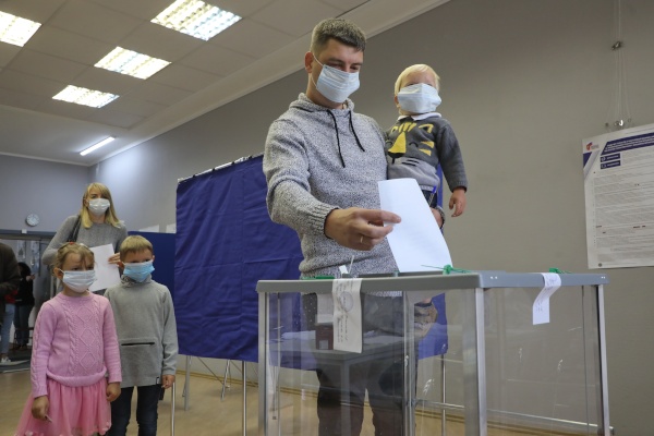 В Московском районе проходит голование
