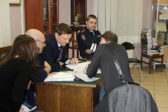 Встреча с жителями по вопросам обеспечения дорожной безопасности и организации дорожного движения на территории Кировского района