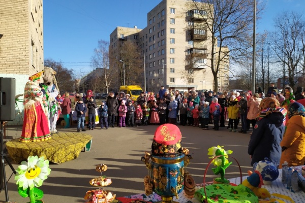 В "Воспитательном доме" отметили Масленицу