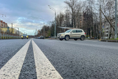 В Приморском районе в 2024 году отремонтировано 18 км автодорог