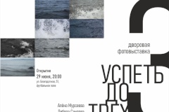 Выставку фотографий устроили на футбольном поле