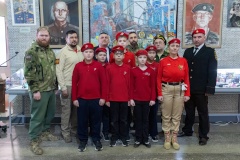 Более 100 школьников из Приморского района вступили в ряды юнармейского движения!