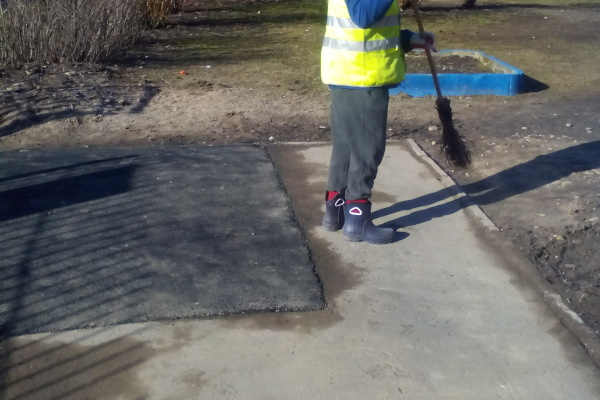 Центра творчества и образования Фрунзенского района Санкт‑Петербурга присоединился к общегородской уборке