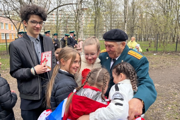 День Победы в детских садах и школах Выборгского района