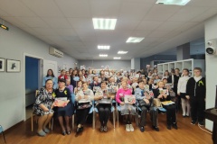 В Комплексном центре социального обслуживания населения Невского района прошел концерт, посвящённый 80-летию полного освобождения Ленинграда от фашистской блокады