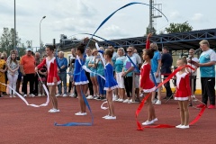 Более 300 человек отметили «День физкультурника» на стадионе «Спартак» в Ломоносове