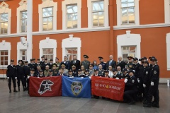 Торжественная церемония клятвы студентов в Академии милиции