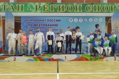 Успешное выступление петербургских параатлетов на чемпионате России по фехтованию на колясках