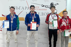 Петербургские шпажисты отличился на Всероссийских соревнованиях