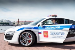 Глава администрации Московского района поздравил сотрудников Государственной инспекции безопасности дорожного движения с профессиональным праздником