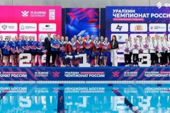 Калининская синхронистка Васильева Ксения завоевала серебро чемпионата России в составе сборной Санкт‑Петербурга
