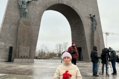 Торжественно-траурная церемония, посвященная 79-й годовщине полного освобождения Ленинграда от фашистской блокады в годы Великой Отечественной войны 1941-1945 годов