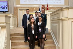 Учащиеся школ Кировского района приняли участие в конференции старшеклассников Санкт‑Петербурга