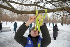 В Московском районе прошла акция «Блокадное дерево памяти»