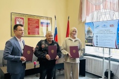 В школе № 337 Невского района прошла торжественная церемония подписания договора о сотрудничестве с краснодонской школой имени Ульяны Громовой