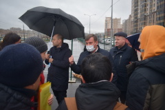 Прошла встреча с жителями ЖК "Цивилизация" по вопросу ликвидации платной парковки на Дальневосточном проспекте