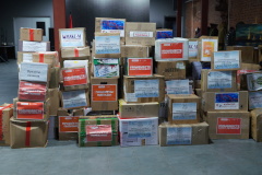 Более 500 килограмм помощи отправили бойцам к 23 февраля