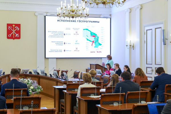Рабочее совещание: итоги выполнения в 2024 году программы «Повышение эффективности государственного управления в Санкт‑Петербурге»