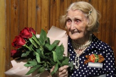 Защитница Ленинграда - Полина Дмитриевна Громова отмечает 101 год