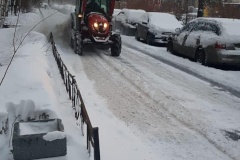 Во Фрунзенском районе коммунальные службы работали всю ночь