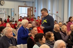 В школе №134 имени Сергея Дудко прошла финальная церемония вручения почетных знаков «В честь 80-летия полного освобождения Ленинграда от фашистской блокады»