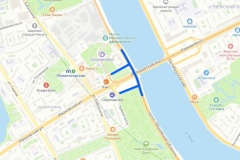 В Невском районе ограничат движение транспорта
