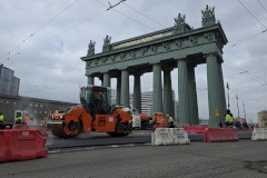 Стартовала укладка асфальта на Московском проспекте