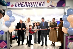 На территории Московского района открылся новый библиотечный пункт в торговом комплексе «Космос»