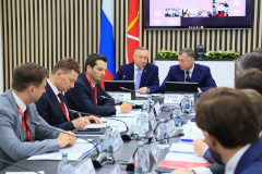 Александр Беглов: На совещании с Маратом Хуснуллиным на ПМЭФ мы подтвердили заинтересованность Петербурга в скорейшем строительстве второго кольца автомагистрали, которое разгрузит город