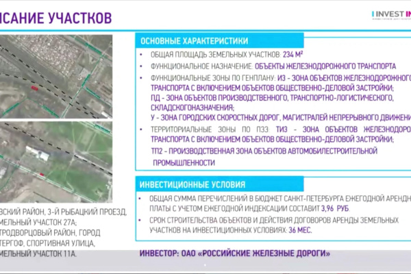 Рабочее совещание: о предоставлении в аренду ОАО «РЖД» двух земельных участков для модернизации железнодорожной инфраструктуры