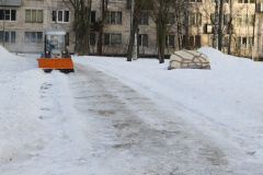 Брифинг, посвященный комплексной уборке кварталов, прошел во Фрунзенском районе