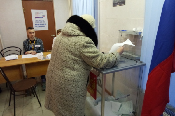 Во Фрунзенском районе на выборах Президента России проголосовали уже более 500 граждан без определенного места жительства
