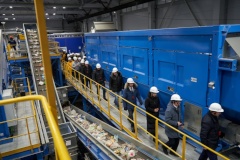 Выездное заседание на комплексе по переработке отходов «Волхонка»
