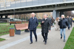 В Кировском районе открыли вторую часть Сквера Петра Семененко