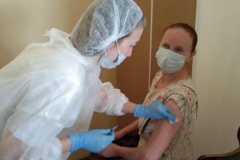 В одном из садоводческих товариществ прошла выездная вакцинация от COVID-19