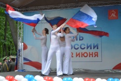 В Центральном районе отметили День России