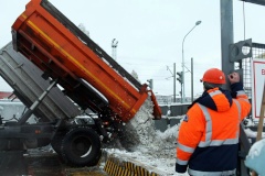 За выходные «снежные» пункты Петербурга утилизировали более 18 тысяч кубометров снежных масс