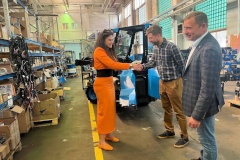 Заместитель главы Фрунзенского района ЕленаСальман с рабочим визитом посетила завод «Митракс»